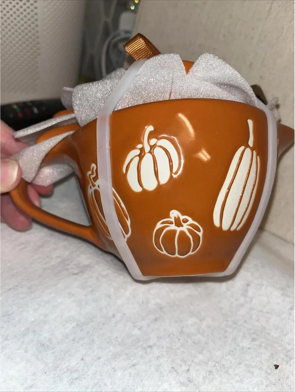Rae Dunn Pumpkin Set of 4 Measuring Cups-1/4c, 1/2c, 1&1/2c & 1 cup
